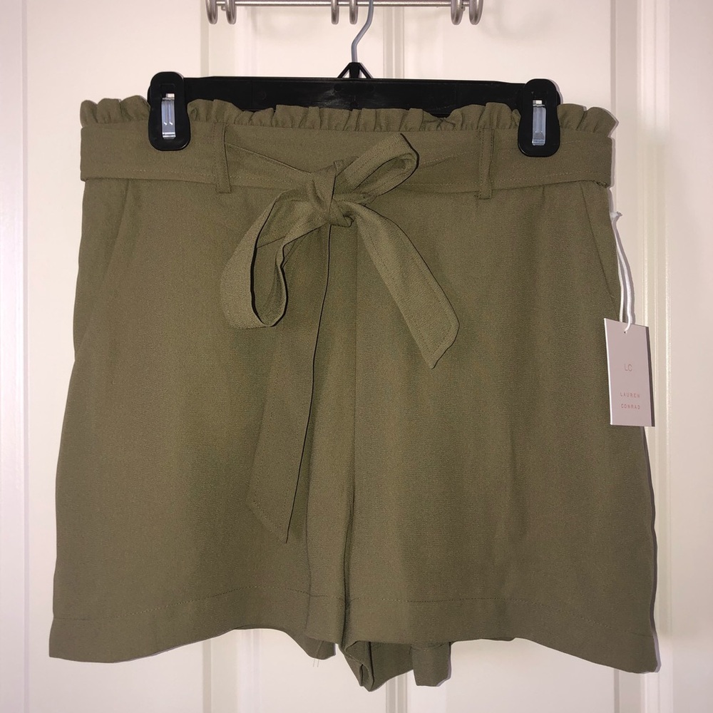 Green shorts